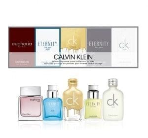 Calvin Klein Deluxe Travel Perfume Set - Eau de Toilette (Men) 5 pieces