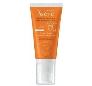 كريم الحماية من الشمس SPF50 + خالي من العطور من أفين - 50 مل