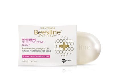 صابونة مفتحه للمناطق الحميميه الداكنه من بيزلين - 110 جم