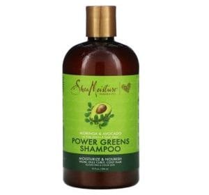 شامبو المورينجا والأفوكادو باور جرينز من شيا مويستشر - 384 مل