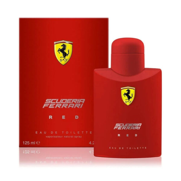⁦عطر سكوديريا ريد من فيراري - أو دي تواليت (رجالي) 125 مل⁩ - الصورة ⁦1⁩