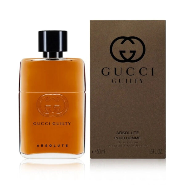 ⁦عطر جيلتي ابسولوت من قوتشي - أو دي بارفيوم (رجالي) 50 مل⁩ - الصورة ⁦1⁩