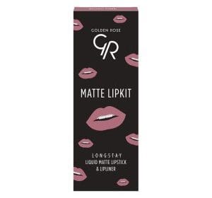 Blush pink lipstick set from Golden Rose