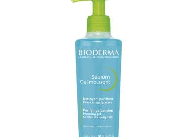 غسول جل سيبيوم الرغوي لتنقية البشرة من بيوديرما - 200 مل