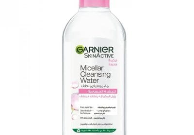 ماء ميسيلار لإزالة المكياج للبشرة الحساسة من غارنييه - 400 مل