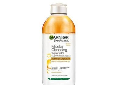 ماء ميسيلار منظف غني بالزيت لإزالة المكياج من غارنييه - 400 مل