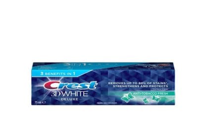 Crest 3D White Deluxe Toothpaste - Smokers Fresh 75 ml