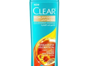 Clear Mild Moisturizing Shampoo with Chia Seed Extract - 400 ml