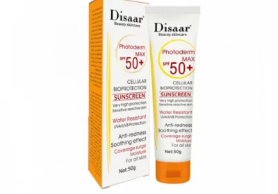 Sunscreen cream for all skin types with SPF 50 from Disaar - 50 gm