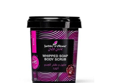 صابون ومقشر للجسم بالورد من جاردن اوليان - 500 جم