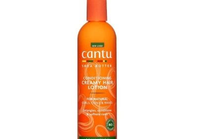 لوشن كريمي مرطب بزبدة الشيا للشعر الطبيعي من كانتو - 355 مل