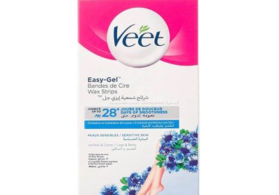 شرائح شمعية لإزالة الشعر للبشرة الحساسةمن ڤيت – 20 قطعة