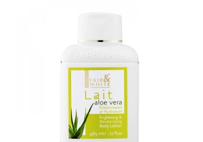 لوشن مرطب لتفتيح البشرة بخلاصة الصبار من فير اند وايت - 485 مل