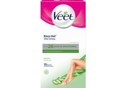 شرائح شمعية لإزالة الشعر للبشرة الجافة بالصبار من ڤيت - 20 قطعة