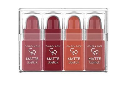 أحمر شفاه ليب ستيك مات مينى ميكس 03 من جولدن روز