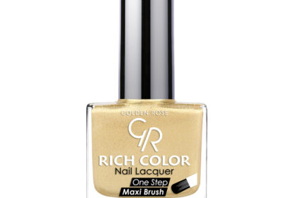 طلاء اظافر رتش من جولدن روز رقم 77 طلاء الأظافر جولدن روز عالي الجودة لتغطية الأظافر من قطعة واحدة ويعطيها مظهرًا براقا تشكيلًا لتكمل جمالك مع فريدة