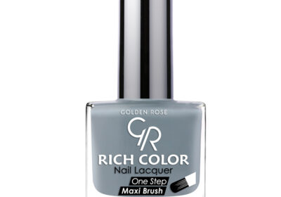 طلاء اظافر رتش من جولدن روز رقم124طلاء الأظافر جولدن روز عالي الجودة لتغطية الأظافر من قطعة واحدة ويعطيها مظهرًا براقا تشكيلًا لتكمل جمالك مع فريدة