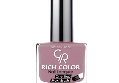 Golden Rose Rich Nail Polish No. 140 Golden Rose high quality nail polish covers nails in one piece and gives them a shiny look. Form to complete your beauty with unique