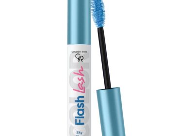 ماسكارا فلاش للرموش من جولدن روز رقم 03 أزرق سماوي ماسكارا فلاش لاش الملونة ذات التركيبة الملونة المثالية توفر لونًا نابضًا بالحياة للرموش