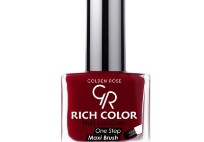 طلاء اظافر رتش من جولدن روز رقم 24 طلاء الأظافر جولدن روز عالي الجودة لتغطية الأظافر من قطعة واحدة ويعطيها مظهرًا براقا تشكيلًا لتكمل جمالك مع فريدة