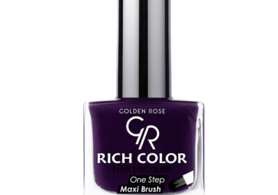 طلاء اظافر رتش من جولدن روز رقم 27 طلاء الأظافر جولدن روز عالي الجودة لتغطية الأظافر من قطعة واحدة ويعطيها مظهرًا براقا تشكيلًا لتكمل جمالك مع فريدة