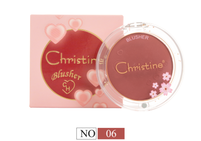 بلاشر احمر خدود من كرستين رقم 06