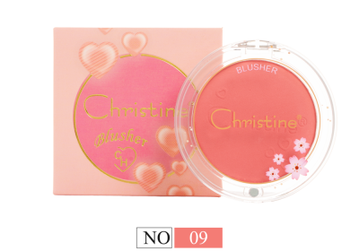 بودرة احمر خدود من كرستين يتميز بألوان نقية وناعمة وفريدة لتعطيك بشرة طبيعية منتعشة ومشرقة