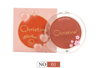 بلاشر احمر خدود من كرستين رقم 01