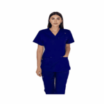 سكراب طبى نسائى شارل ازرق XL