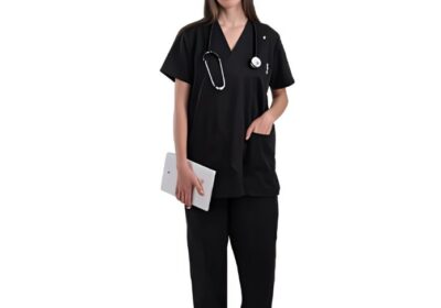 سكراب طبى نسائى شارل اسود XS